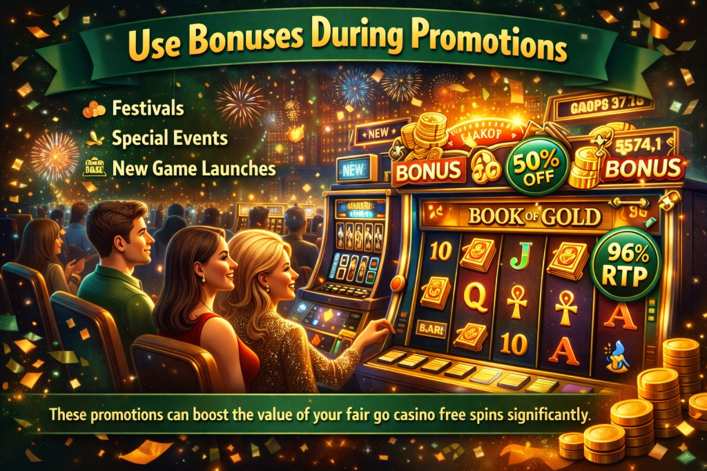 Use Bonuses During Promotions