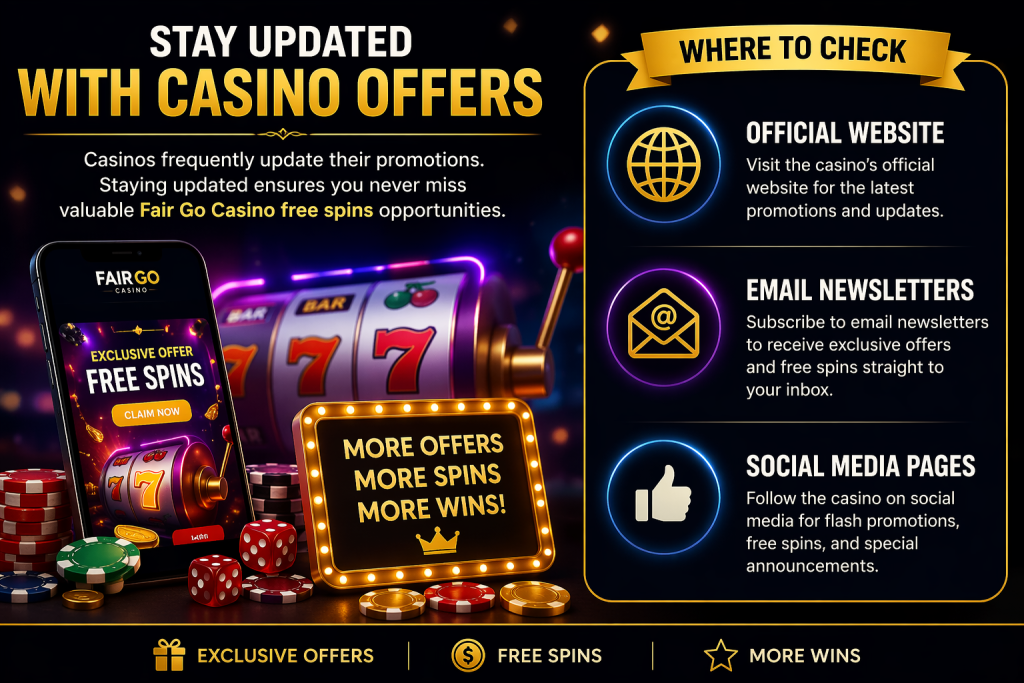 Stay Updated with Casino Offers