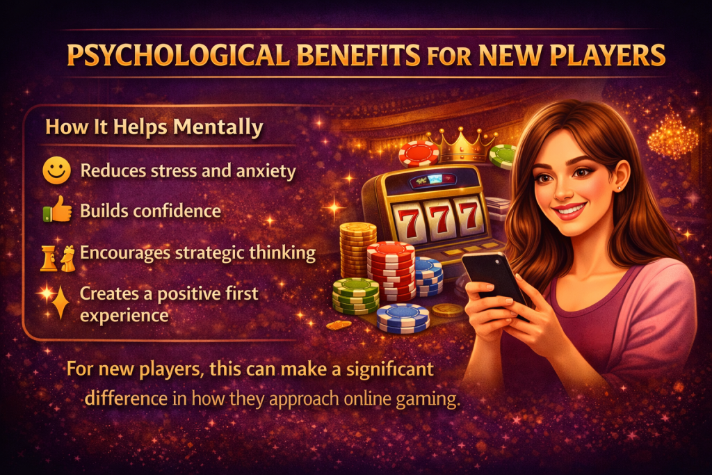 Psychological Benefits for New Players