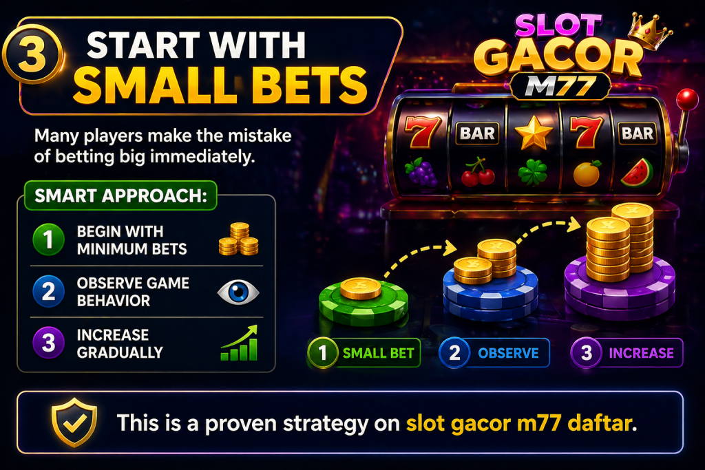 Start with Small Bets