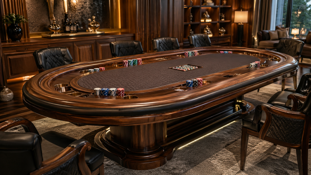 Wood Used in Poker Tables